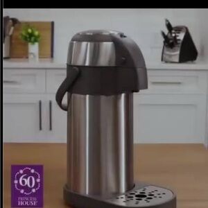 Princess House Stainless Steel Coffee Dispenser